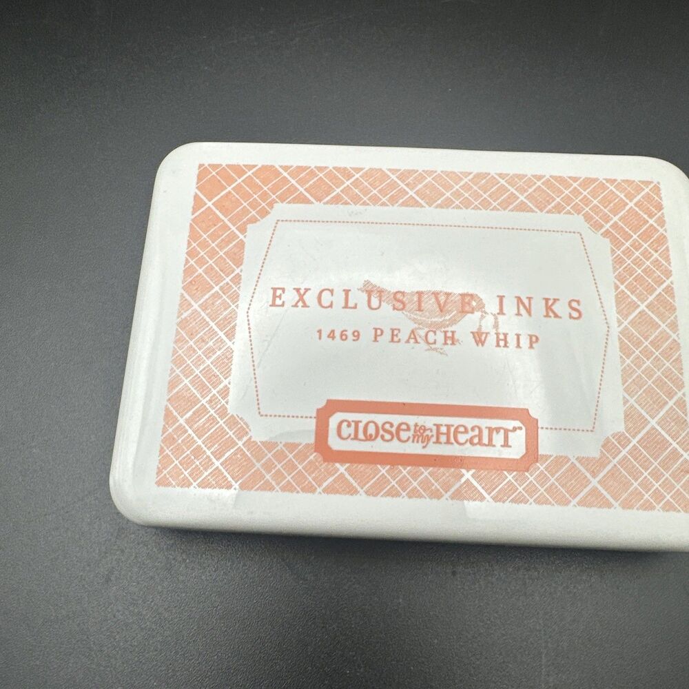 Dye Ink Pad Close To My Heart CTMH Stamping peach whip pink 1469